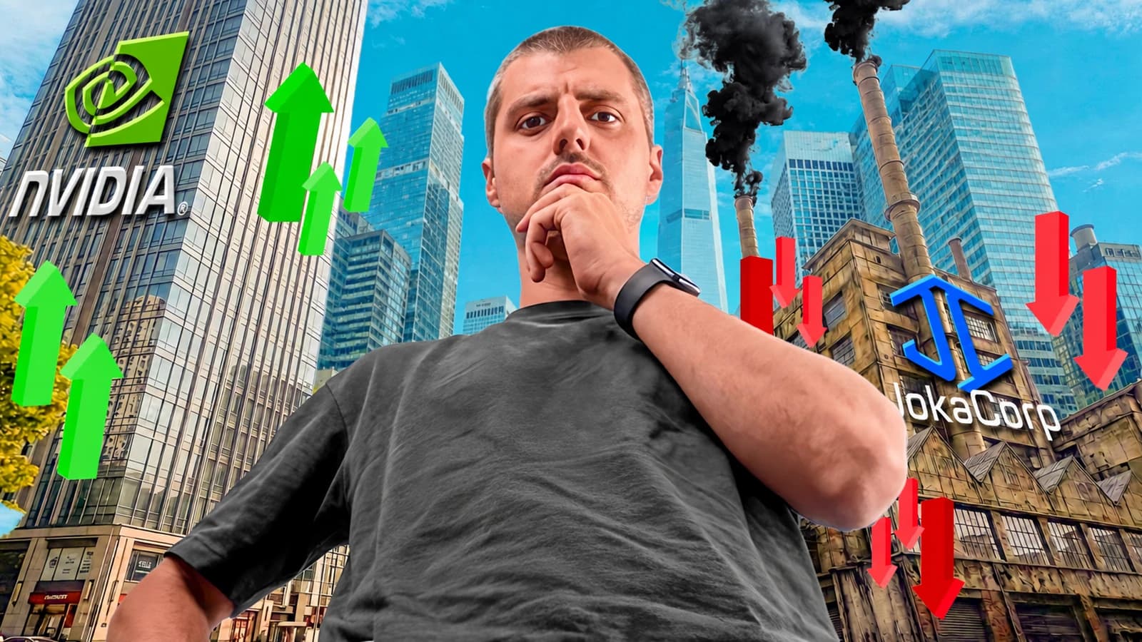 Illustration de The Big Long : Jokariz face aux mouvements des marchés